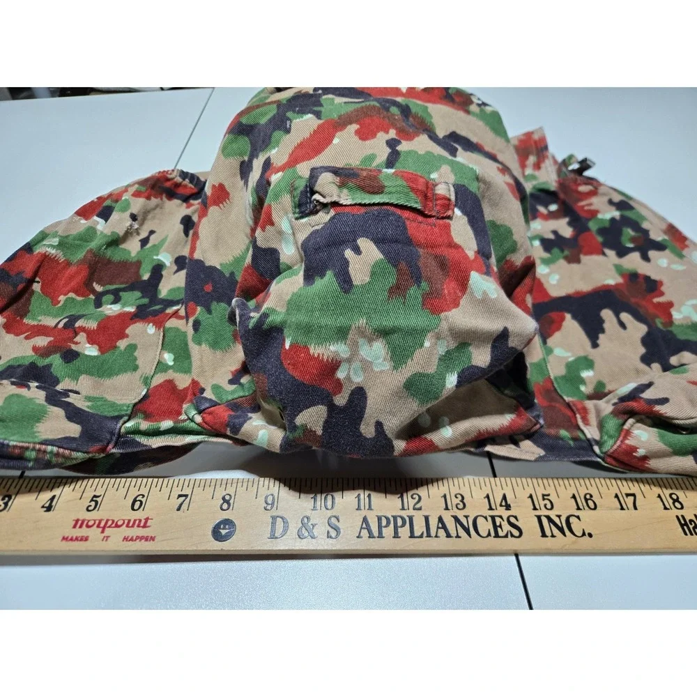 Vintage Swiss Army Alpenflage‎ Camouflage Rucksack Military Surplus